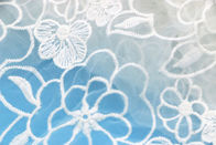Diamond 100% Polyester Lace Fabric Nylon Mesh Stretch Yarn Allover Textiles