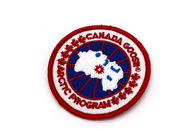 Canada Goose Blue Circle Heart With Line Red Maple Leaf Words Badge Armband For T Shirt