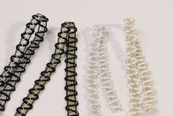 Viscose Decorate Woven Tape Trim Metallic Braid Gimp Trim For Clothing Fashion Design