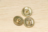 Hollow Out Star Gold Buttons For Coat 18mm WIdth Multicolored