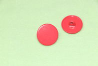 ODM Metal Buttons For Shirts , Alloy Red Clothing Button 28L