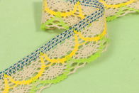 Nonstretched Cotton Crochet Lace Trim 35mm Width Eco Fridendly