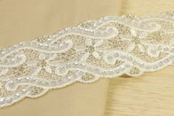 Crochet Ivory Lace Ribbon Multi Creations 23mm Width Bugles Equipped