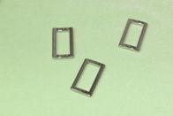 Rectangle  Custom Buttons For Clothing 30mm Long Bubblefree Granulefree