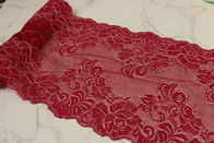 Camisole Lingerie Lace Trim Red Color Multifunctional 4 Way Stretch