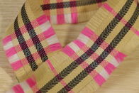 Scottish Tartan Woven Tapes 32mm Width Herringbone Pattern For Multipurpose