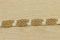 Twine Webbing Woven Tapes Rustic Hessian Cotton Material Breathable ODM