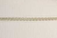 Bugles Sequin Lace Trim Braided Tulle Multi Creations 60mm Width Breathable
