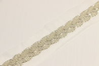 Bugles Sequin Lace Trim Braided Tulle Multi Creations 60mm Width Breathable