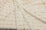 47in White Wedding Lace Fabric , Multipurpose white net lace fabric