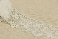 Guipure Embroidered Lace Trim With 100% Polyester