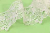 Guipure Embroidered Lace Trim With 100% Polyester