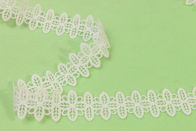Symmetrical Guipure Water Soluble Lace 100% Polyester 1.1 Inch Ribbon