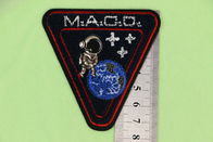 Soft Triangle Toothbrush Astronaut Patch For Iron On Or Sew On Cloth Caps Backpack Bag