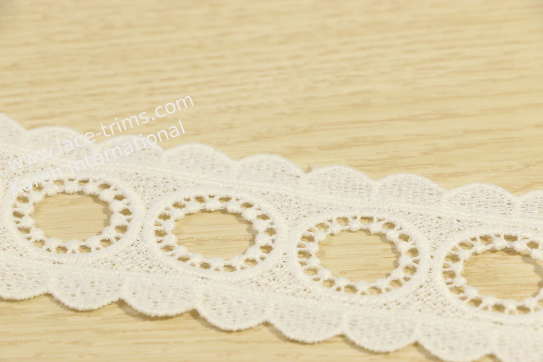 Bilateral Lace Edging By The Yard , 2 Lace Trim DTM Novel Style
