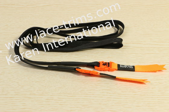 Bilayer Cord For Drawstring Bags 10MM Width Nonstretched Polyester Material
