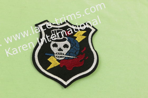 3D Anime Embroidery Patches OEKO TEX 100 Approved Undecolorized